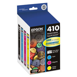 Epson T410520S (410) Ink, Black; Cyan; Magenta; Yellow