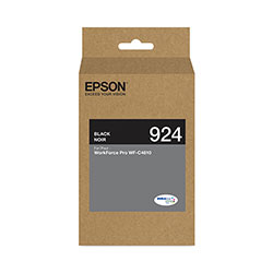 Epson T924120 (924) DURABrite Ultra 924 Ink, Black