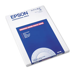Epson Ultra Premium Photo Paper, 10 mil, 11.75 x 16.5, Luster White, 50/Pack
