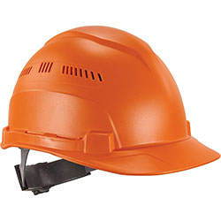 Ergodyne 8966 Lightweight Cap-Style Hard Hat, Orange