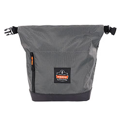 Ergodyne Arsenal 5186 Full Respirator Bag with Roll Top Closure, 7.5 x 13.5 x 13.5, Gray