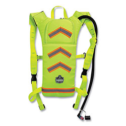 Ergodyne Chill-Its 5155 Low Profile Hydration Pack, 2 L, Hi-Vis Lime
