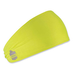 Ergodyne Chill-Its 6634 Performance Knit Cooling Headband, Polyester/Spandex, One Size Fits Most, Lime