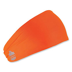 Ergodyne Chill-Its 6634 Performance Knit Cooling Headband, Polyester/Spandex, One Size Fits Most, Orange
