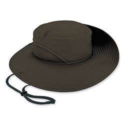 Ergodyne Chill-Its 8936 Lightweight Mesh Paneling Ranger Hat, Large/X-Large, Olive