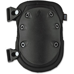 Ergodyne ProFlex 335 Slip Resistant Knee Pads, Hook and Loop, Black