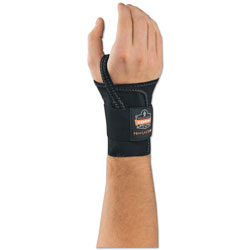 Ergodyne ProFlex® 4000 Wrist Supports, Black, Large, Left