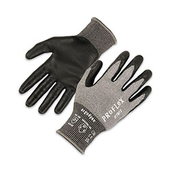 Ergodyne ProFlex 7072 ANSI A7 Nitrile-Coated CR Gloves, Gray, X-Large, Pair