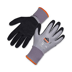 Ergodyne ProFlex 7501 Coated Waterproof Winter Gloves, Gray, Large, Pair