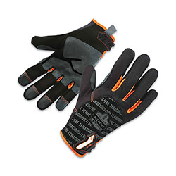 Ergodyne ProFlex 810 Reinforced Utility Gloves, Black, Small, Pair