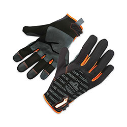 Ergodyne ProFlex 810 Reinforced Utility Gloves, Black, Large Pair