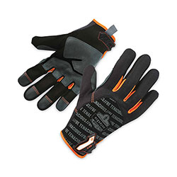 Ergodyne ProFlex 810 Reinforced Utility Gloves, Black, 2X-Large, Pair