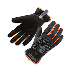 Ergodyne ProFlex 815 QuickCuff Mechanics Gloves, Black, X-Large, Pair