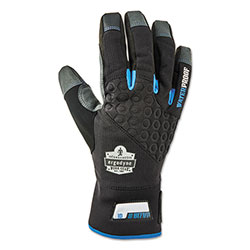 Ergodyne Proflex 817WP Reinforced Thermal Waterproof Utility Gloves, Black, Large, 1 Pair