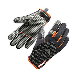 Ergodyne ProFlex 821 Smooth Surface Handling Gloves, Black, Large, Pair