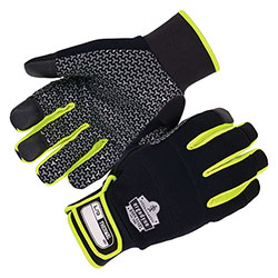 Ergodyne ProFlex 850 Insulated Freezer Gloves, Black, 2X-Small, Pair