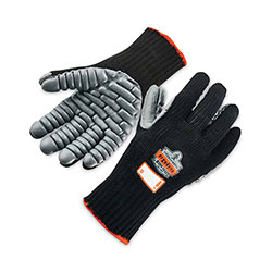 Ergodyne ProFlex 9000 Lightweight Anti-Vibration Gloves, Black, X-Large, Pair