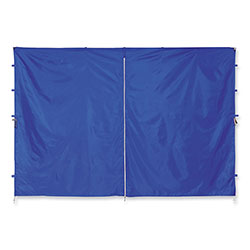 Ergodyne Shax 6096 Pop-Up Tent Sidewall with Zipper, Single Skin, 10 ft x 10 ft, Polyester, Blue