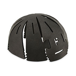 Ergodyne Skullerz 8944 Soft Universal Bump Cap Insert, Black, 2/Pack