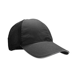Ergodyne Skullerz 8946 Baseball Cap with Bump Cap Insert, OS, Black