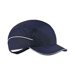 Ergodyne Skullerz 8955 Lightweight Bump Cap Hat, Short Brim, Navy