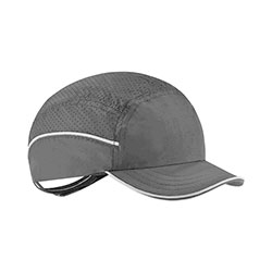Ergodyne Skullerz 8955 Lightweight Bump Cap Hat, Short Brim, Black