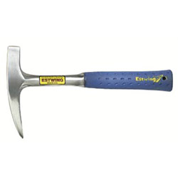 Estwing Rock Pick, 22 oz Head, 13 in, Steel Handle with Blue Shock Reduction Grip®