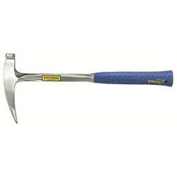 Estwing Rock Pick, 22 oz Head, 16 in, Steel Handle with Blue Shock Reduction Grip®