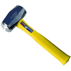Estwing Sure-Strike® Drilling Hammer, 3 lb, 11 in, Straight Fiberglass Handle