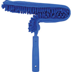Ettore Products Duster, Ceiling Fan, Microswipe, 11 inWx11-1/2 inLx2-3/4 inH, Blue
