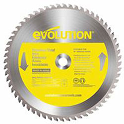 Evolution TCT Metal-Cutting Blade, 14 in, 1 in Arbor, 1600 rpm, 90 Teeth