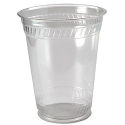 Fabri-Kal Kal-Clear PET Cold Drink Cups, 16 oz to 18 oz, Clear, 50/Sleeve, 20 Sleeves/Carton