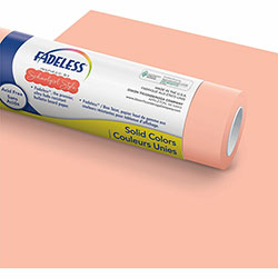 Fadeless Bulletin Board Paper Rolls, 48 inWidth x 50 ft Length, 50 lb Basis Weight, 1 Roll, Coral Sugar