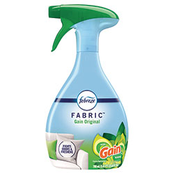 Febreze FABRIC Refresher/Odor Eliminator, Gain Original, 23.6 oz Spray Bottle, 4/Carton