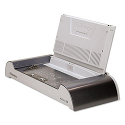 Fellowes Helios 30 Thermal Binding Machine, 300 Sheets, 20.88 x 9.44 x 3.94, Charcoal/Silver