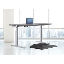 Fellowes Levado Laminate Table Top, 60 in x 30 in, Gray