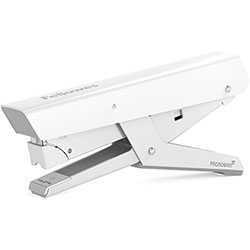 Fellowes LX890™ Handheld Plier Stapler, 40-Sheet Capacity, 0.25 in; 0.31 in Staples, White