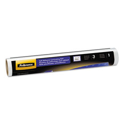 Fellowes Self-Adhesive Laminating Roll, 3 mil, 16 in x 10 ft, Gloss Clear