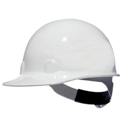 Fibre-Metal SuperEight® E2 Series Hard Cap, 8-point Ratchet, Quick-Lok Blocks, White