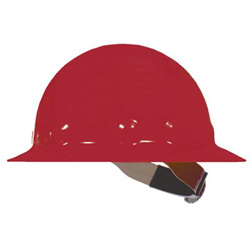 Fibre-Metal SuperEight Hard Hats, 8 Point Ratchet, Red