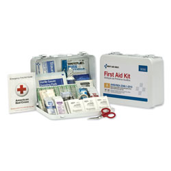 First Aid Only ANSI Class A 25 Person Bulk First Aid Kit for 25 People, 89 Pieces, Metal Case