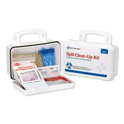 First Aid Only BBP Spill Cleanup Kit, 7.5 x 4.5 x 2.75, White