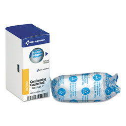 First Aid Only Gauze Bandages, Conforming, 2 in Wide