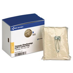 First Aid Only SmartCompliance Triangular Sling/Bandage, 40 x 40 x 56