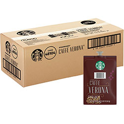 Flavia™ Freshpack Starbucks Caffe Verona Coffee - Compatible with - Dark - 0.3 oz - 76 / Carton