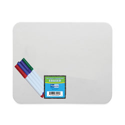 Flipside Dry-Erase Board, 9 in x 12 in, 12/PK, White