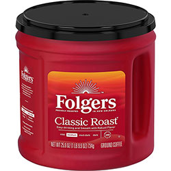 Folgers Classic Roast Ground Coffee - Medium - 25.9 oz - 1 Each