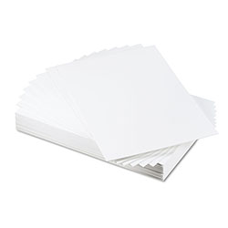 Fome-Cor Pro Foam Board, CFC-Free Polystyrene, 20 x 30, White Surface and Core, 25/Carton