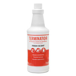 Fresh Products Terminator Deodorizer All-Purpose Cleaner, 32oz Bottles, 12/Carton (FPI1232TNCT)