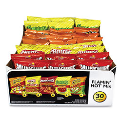 Frito Lay Flamin' Hot Mix Variety Pack, Assorted Flavors, Assorted Size Bag, 30 Bags/Carton